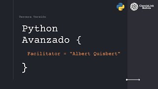 Python Avanzado (3V CLB) - Clase 1 Profile