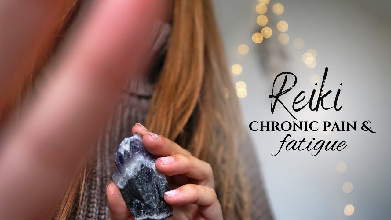 Reiki ASMR ~ Chronic Pain, Fatigue & Exhaustion Support | with Relaxing Music (No Talking)