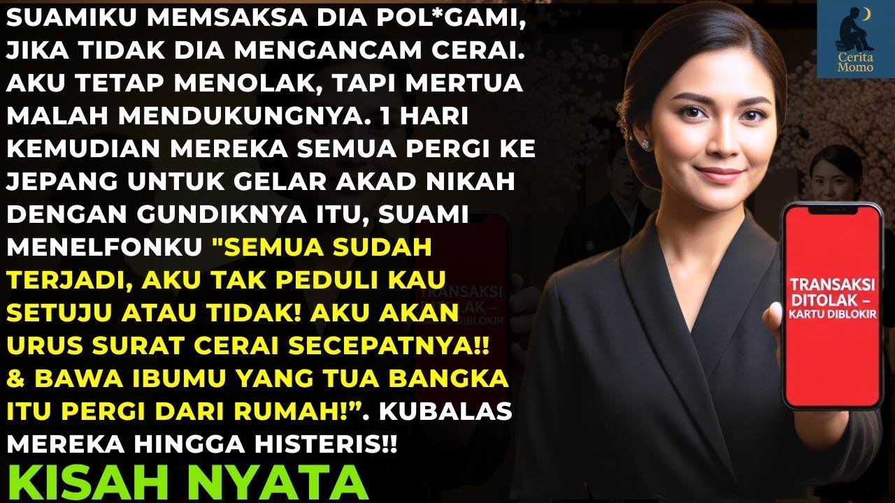 SUAMI BAWA PELAKOR KE JEPANG, KU BLOKIR KARTU KREDITNYA! MEREKA JADI GELANDANGAN DI NEGERI ORANG