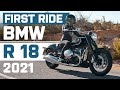 BMW R18 First Ride Test 2021 | BMW R18 Engine  Sound | Visordown.com