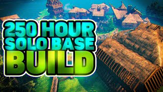 250 Hour Insane Solo Valheim Base Build, No Cheats, No Mods