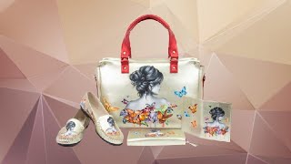 Средняя Сумка, Кошелек, Обложка Для Докуов И Мокасины Крылья Ангела Pelle-Volare