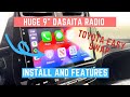 HUGE 9” Dasaita Android Radio Install &amp; Review in Toyota (EASY SETUP, CarPlay, etc)