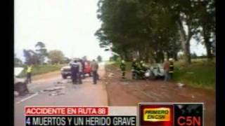 C5N ACCIDENTE EN RUTA 88
