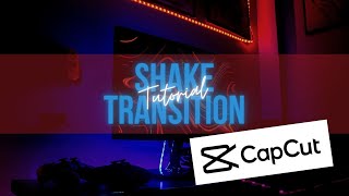 CapCut Shake Transition Tutorial! How to Simply Create Cross Shake Transitions in CapCut