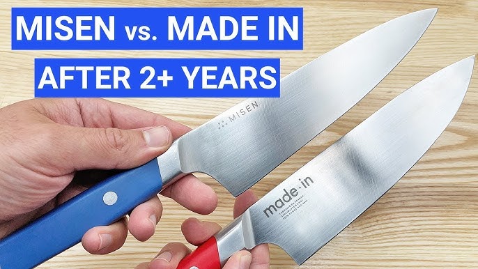 Misen knife sharpening service - Burnt My Fingers