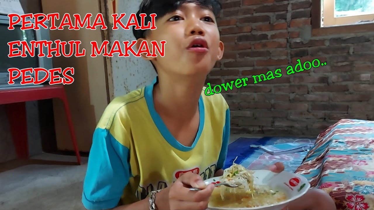 TANTANGAN MAKAN PEDES..(Enthul sampai nangis🤣🤣)