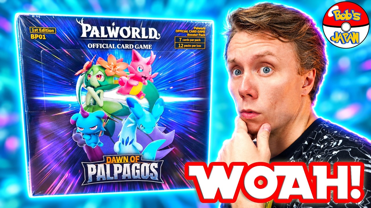 Palworld Official Card Game ENGLISH Booster Box Opening! 🔥 Dawn