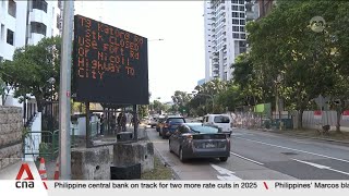 Tanjong Katong sinkhole: Some drivers opt for public transport to avoid traffic jams