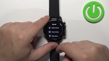How to Adjust Sound Volume on TicWatch Pro 3 Ultra