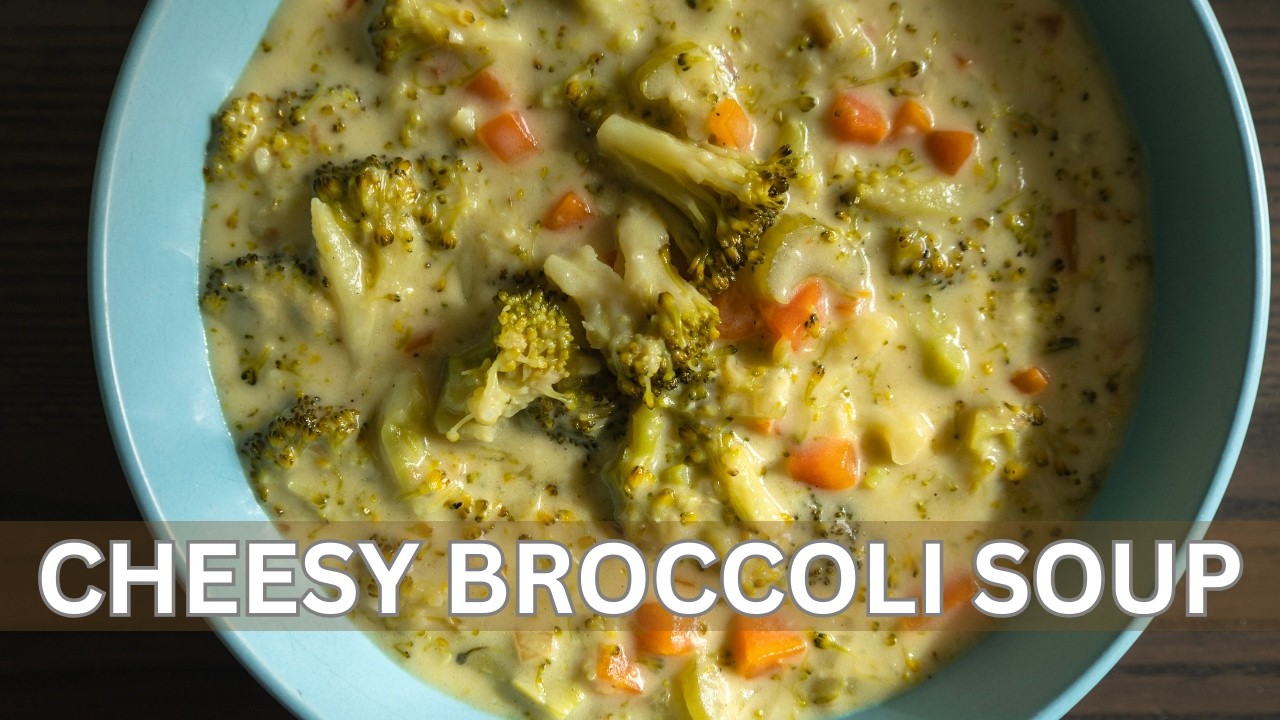 Cheese Broccoli Soup | Cozy One-Pot Comfort Recipe