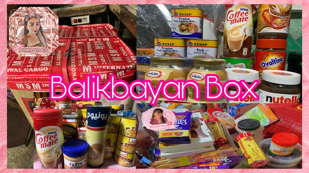 BALIKBAYAN BOX | ABU DHABI | Pinkie Vlogs