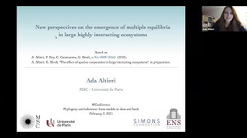 New perspectives on the emergence of multiple equilibria in large highly interacting ecosystems