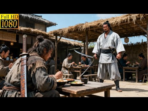 倭寇目中無人，反被吃飯的邋遢乞丐一劍封喉當場秒殺 🥇 中國電視劇 | 功夫 | Kung Fu