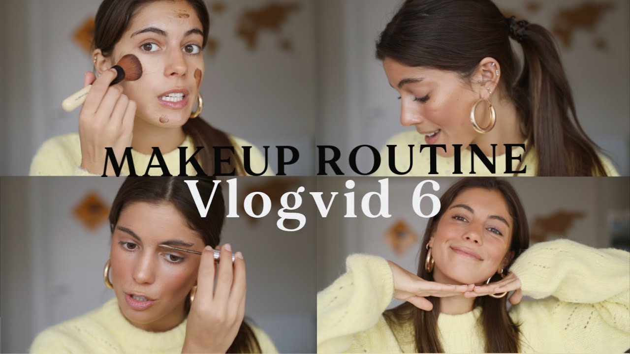 Mi RUTINA DE MAQUILLAJE + productos favoritos #Vlogvid 6