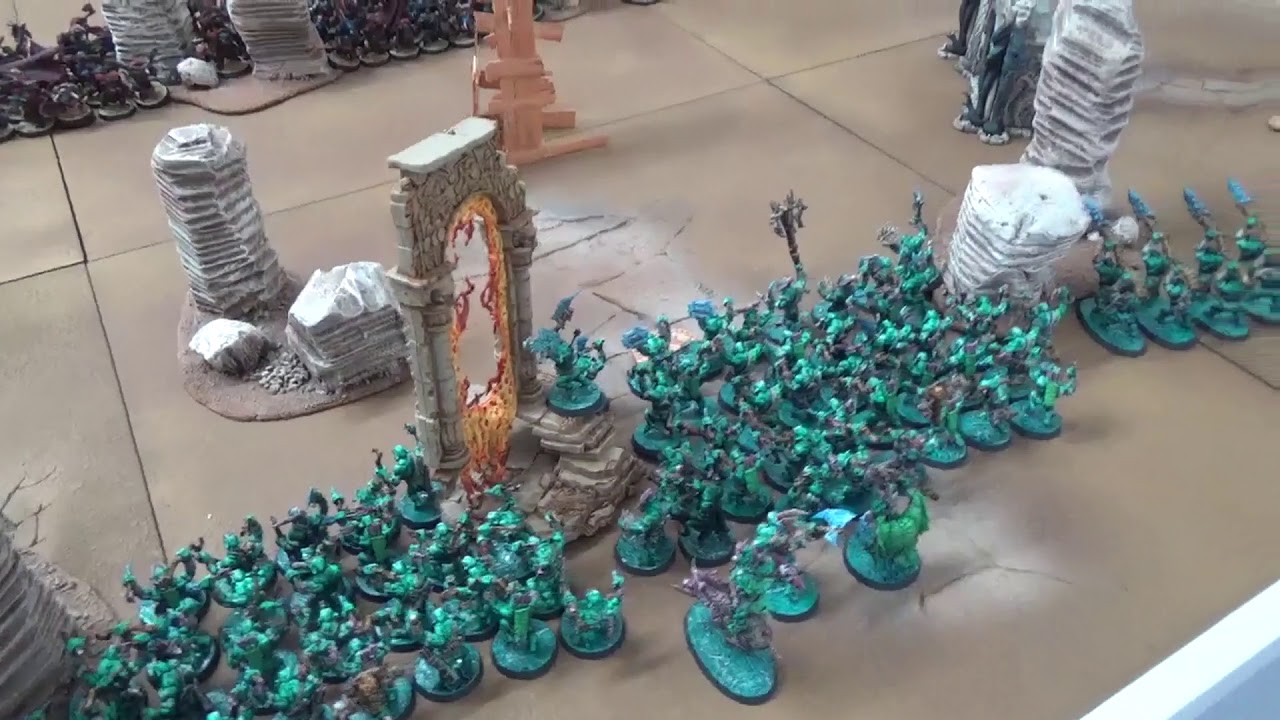 Age of Sigmar Battle Report: Bonesplitterz vs. Ironjawz 2,000 Points