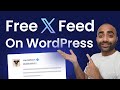 How to Show X Posts (Tweets) on WordPress for Free!