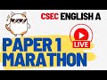 CSEC English A Paper 1 Marathon