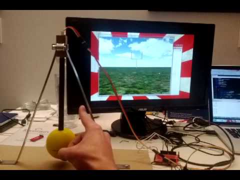 Arduino + Unity - Physical to Digital "paper" football