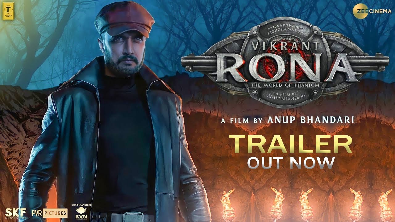Vikrant Rona Official Trailer 3D | Kichcha Sudeep | Anup Bhandari | Ajaneesh | Fan made | SStv