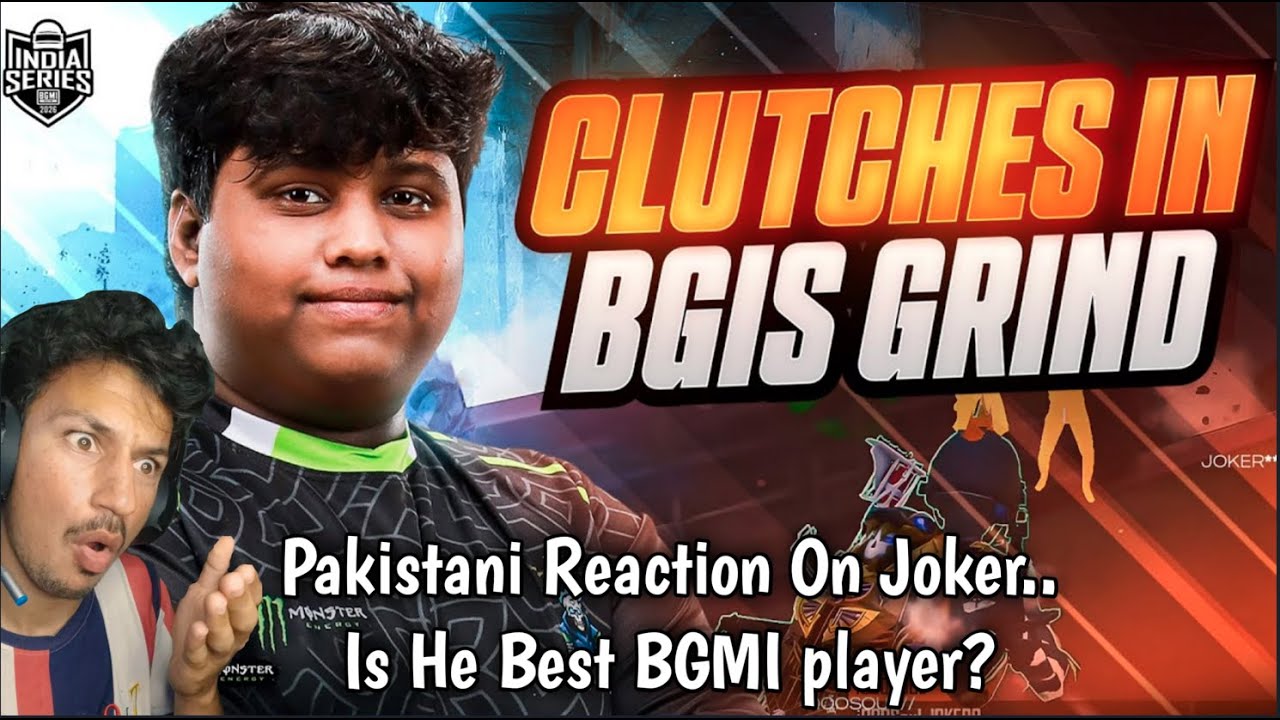 Reaction On Soul Joker | Best Bgmi Player 2026 Pakistani Reaction - YouTube