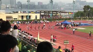 100m Boys B Heat 1 Lane 3 Chan Yui Pui