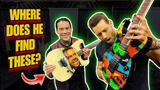 ‼️ This Booth Had Guitars I Didn’t Know Existed | Diablo Guitars - 2026 Sarasota Guitar Show