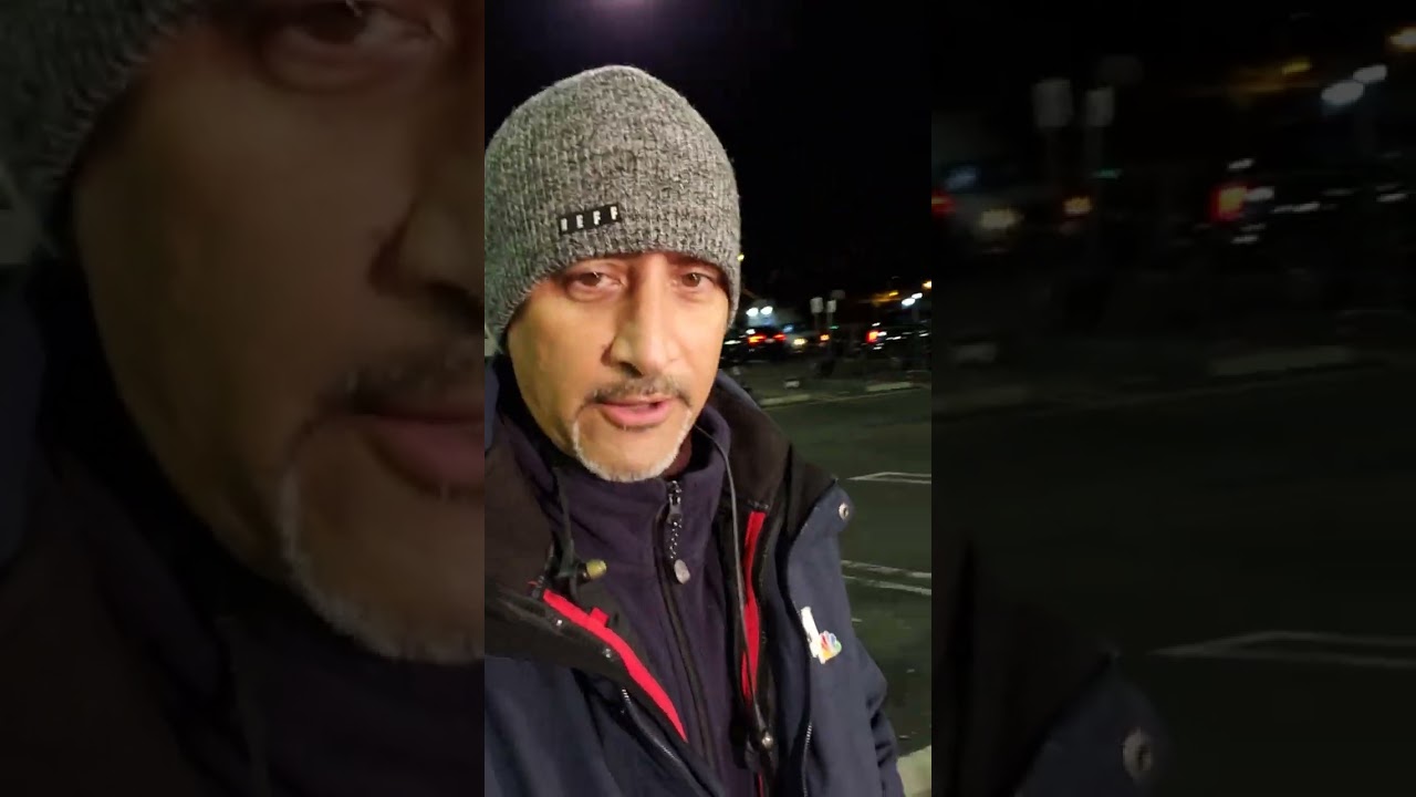 HOW DOES A TV NEWS CAMERAMAN LIGHT HIS CORRESPONDENT ON LOCATION AT NIGHT ?!