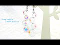 しゃぼん玉ピアス/ガラスボール/ハンドメイドアクセサリー作り方