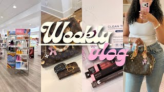 VLOG: MAKEUP SHOPPING, ULTA HAUL, WHAT'S IN MY BAG, HOT GIRL WALK, FACE MASK + SELF CARE ROUTINE 🎀
