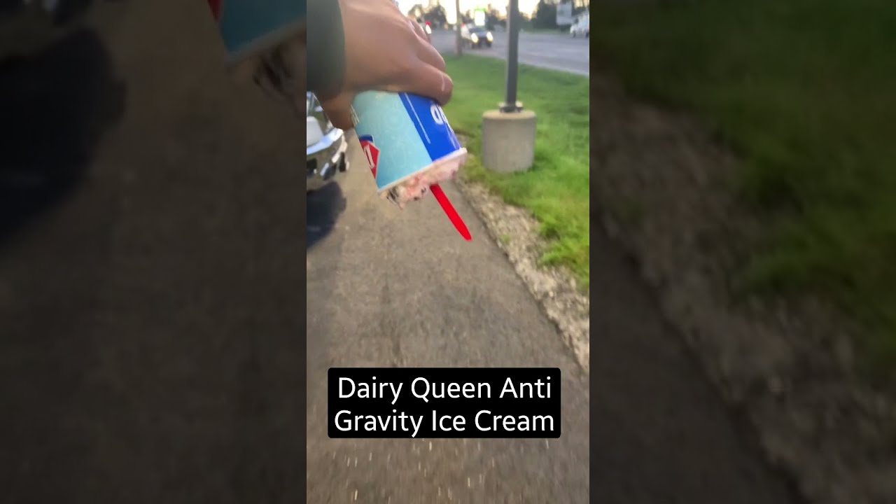 When You Test If Dairy Queen S Blizzard Ice Cream Will Not Fall