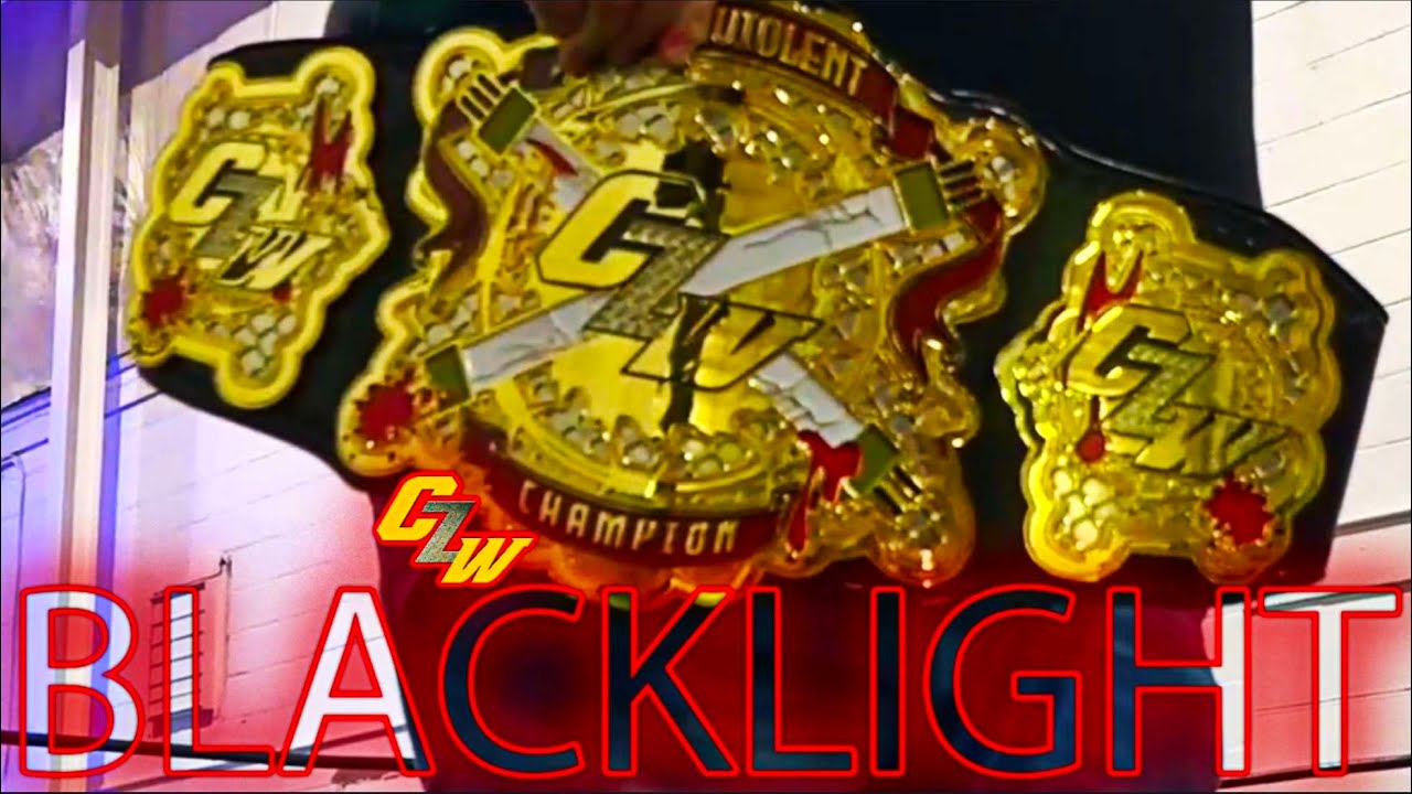The Ultraviolent Championship Returns to CZW BLACKLIGHT! - YouTube
