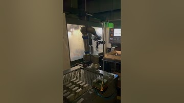 QTR Lights out Manufacturing using Cobot Systems CNC Machine Tending Technology