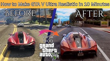 How to Install PhotoRealistic Graphics Mod in GTA V(2025)😱GTA 5 Ultra Realistic Graphics