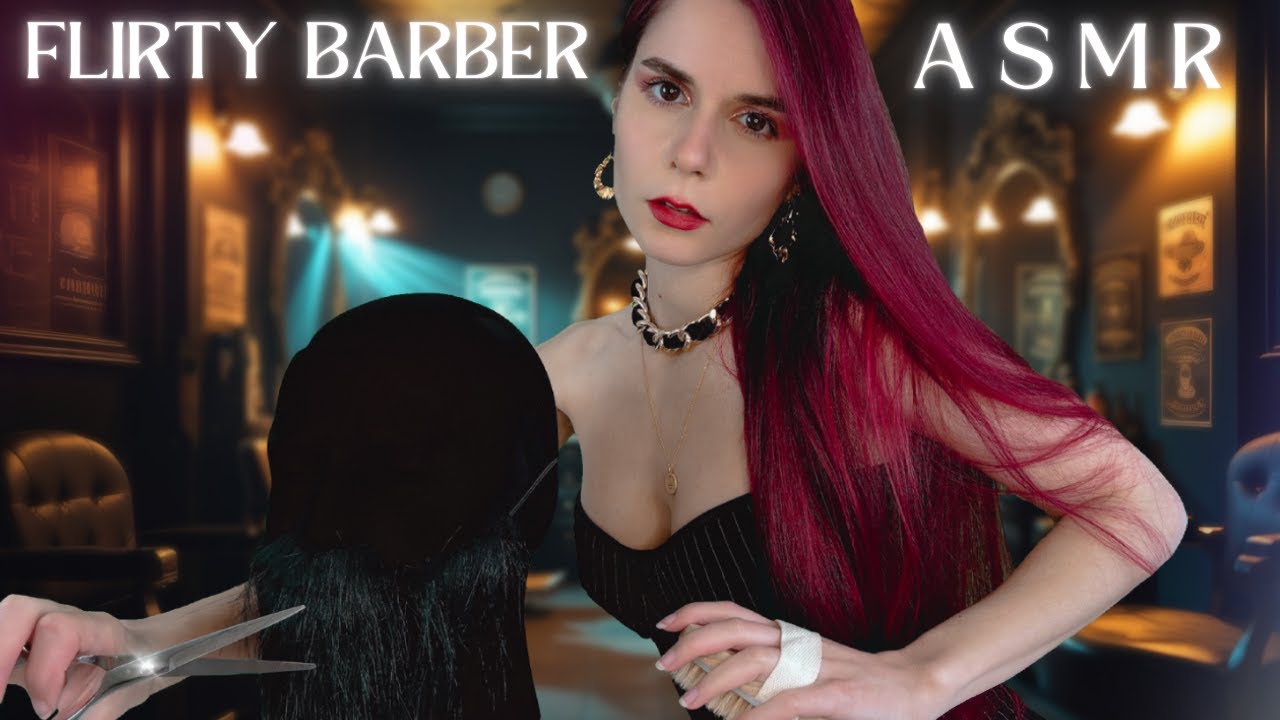 ASMR Barber Shop Roleplay 💈Time For A Close Shave 🪒 I'll Be Gentle 💋