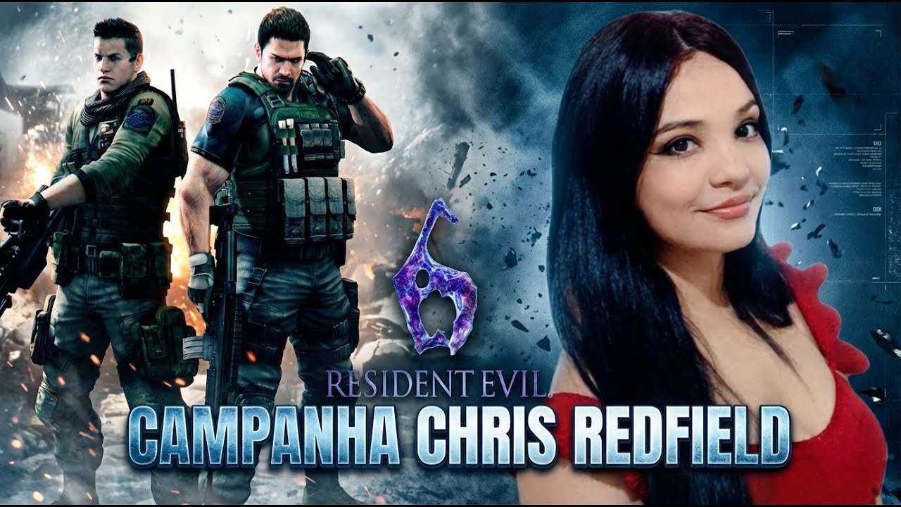 🔴MARATONA RESIDENT EVIL  DO 0 AO REQUIEM - RESIDENT EVIL 6 PRIMEIRA VEZ