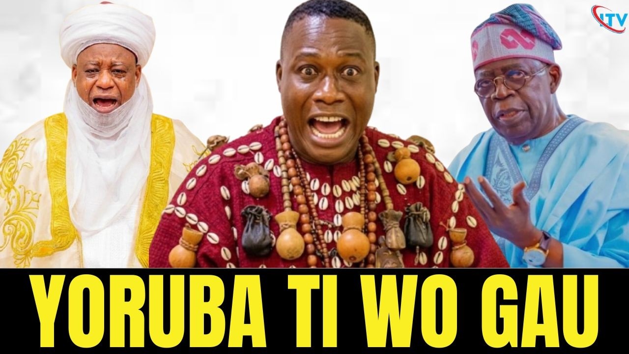 YORUBA TI WO GAU !! ODOJUE SAGANFO  ORO TI BEYIN YO YORUBA OMI TI TE YIN WO IGBIN LENU EWAGBO