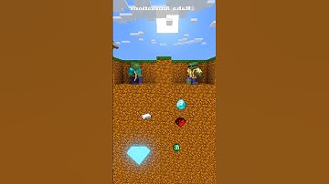 Help Zombie Please 🥺 And Try magic 🪄 #shorts #minecraft #anime