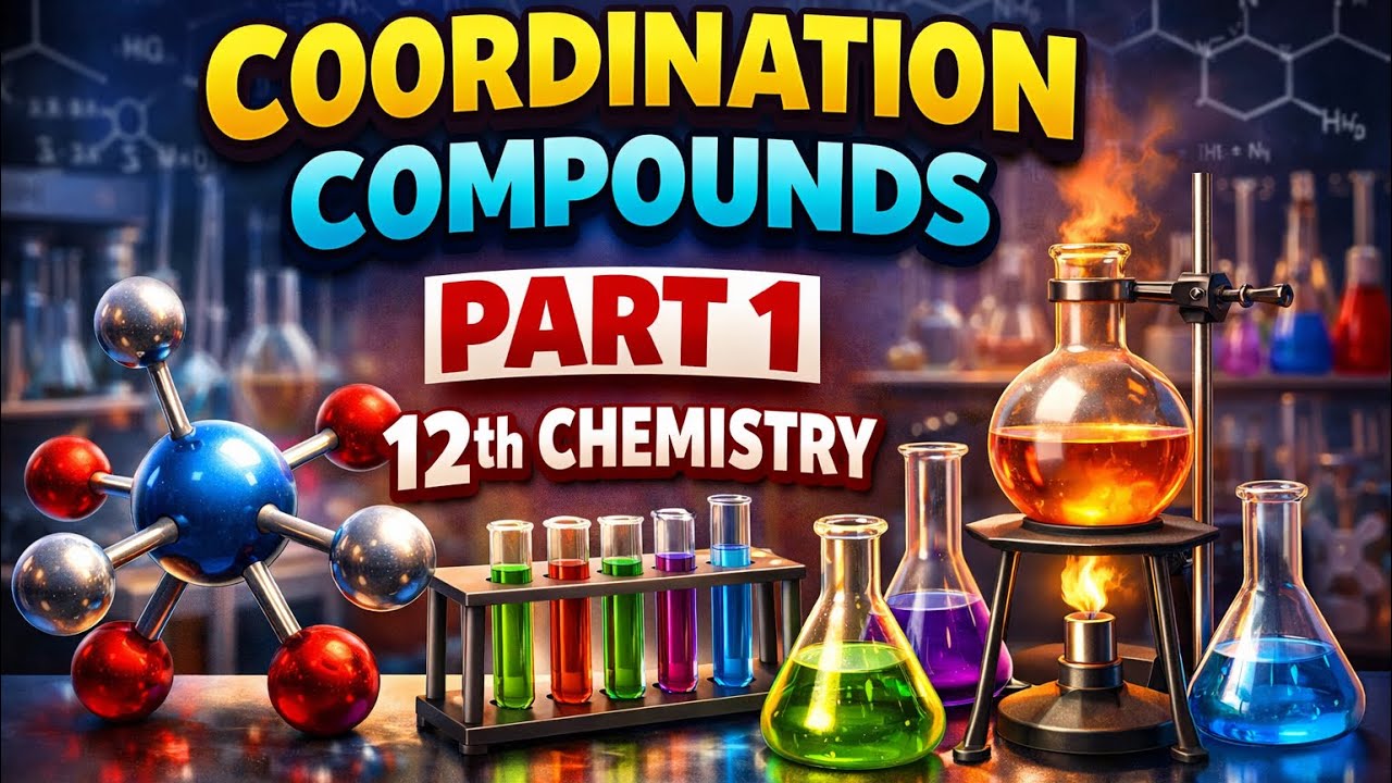 Compound Addition Coordination compounds | class 12th | addition compounds vs ...