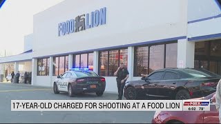 Teen charged after shot fired in High Point Food Lion