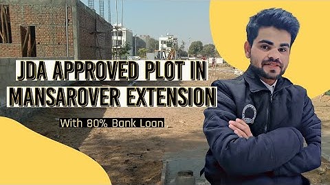 152 & 322 Sq Yard Corner Plot on 60ft Road In Mansarovar Extension Jaipur With 80% Bank Loan