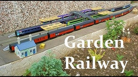 Building A Model Railway In The GARDEN