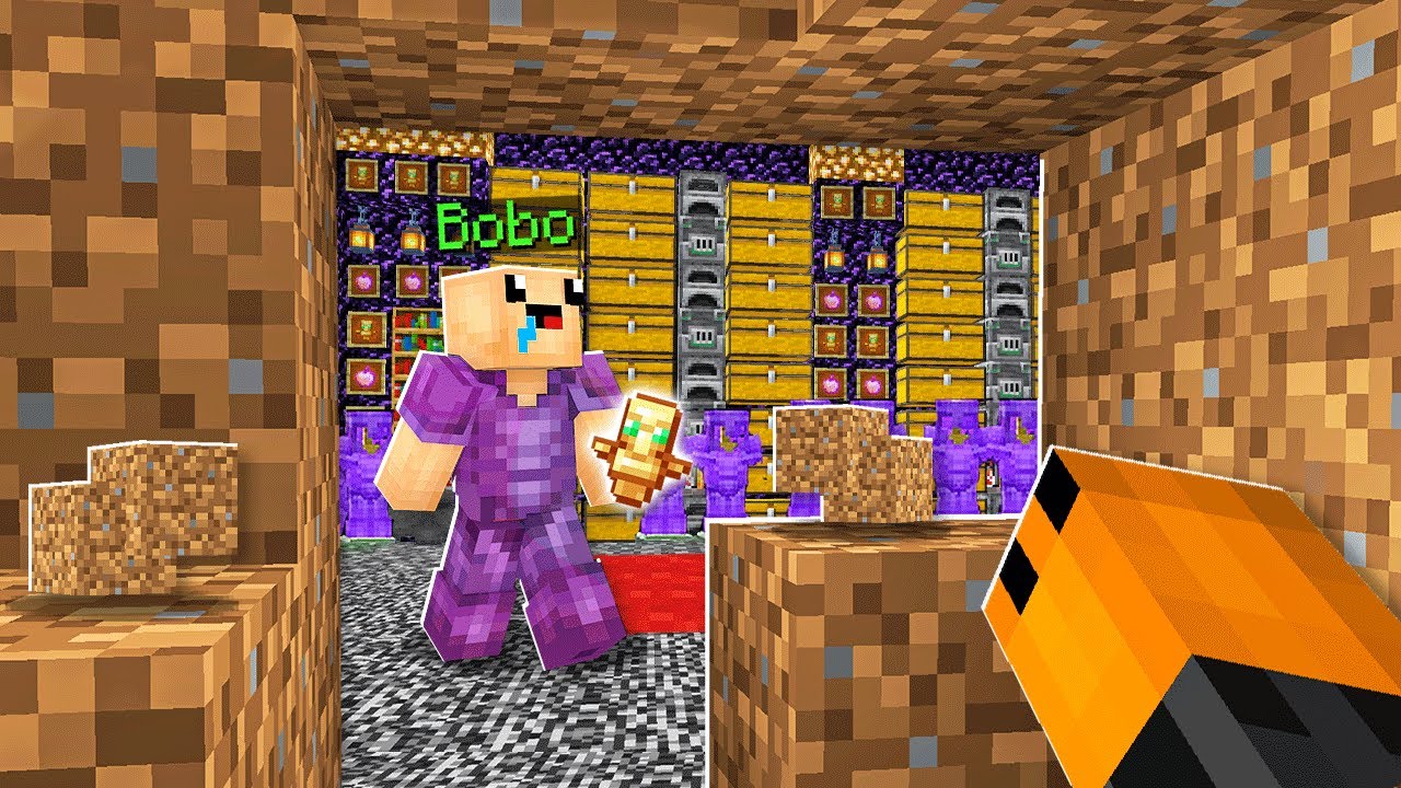 BOBO UKRYWAŁ TO w ŚCIANIE na BOBOWICACH w Minecraft! 😱 (tajne)