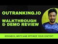 Outranking.io Review - GPT3, AI Writer (GPT3) & SEO Content Tool