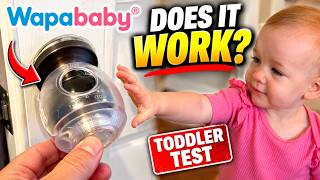 Wapababy Door Knob Cover Installation & Test | Child Safety Review