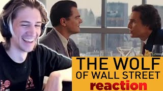 xQc REACTS to the BEST SCENE from The Wolf of Wall Street!