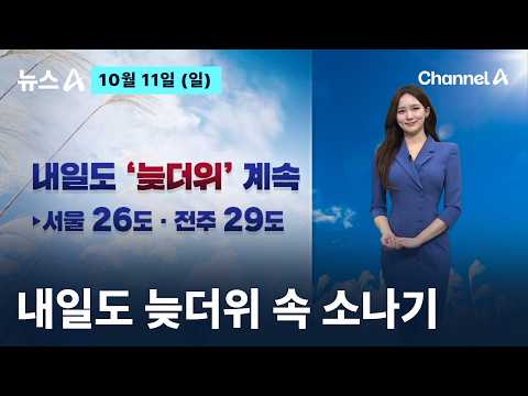 [Weather] Late-summer heat and showers continue tomorrow… Temperatures to 'drop' by mid-week / Ch...