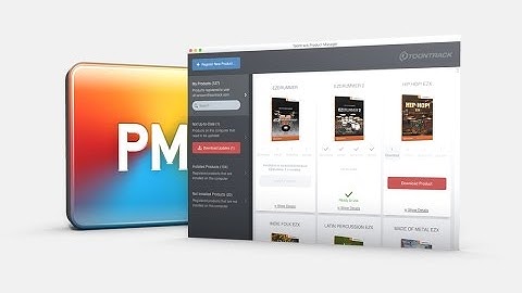 Toontrack Product Manager: Walkthrough