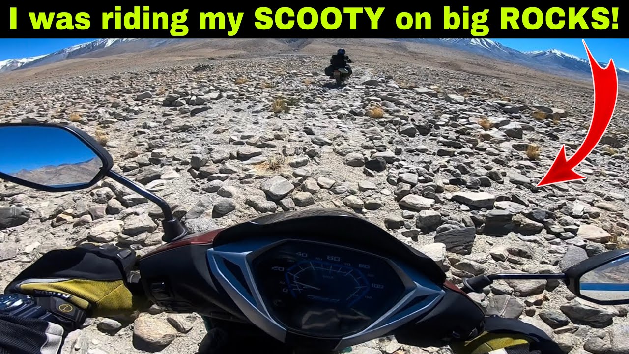 Ep 9 UNBELIEVABLE Off Roading on Honda Activa, BIG BOULDERS & ROCKS, IMPOSSIBLE for SCOOTY 