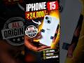 Iphone 15 128GB for only ₹24,000/- from Cashify Super Sale! Full unboxing 📦 Exposed😡#shorts #cashify